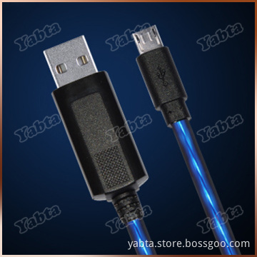 Visible Current EL Flowing High Speed USB Cable For Iphone 5 5s 6 ipad mini